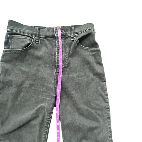 Abercrombie & Fitch black The Flare Ultra high rise denim jeans size 27/4 Short - Picture 6 of 9